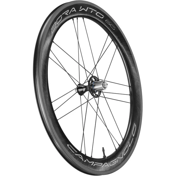 Roues Vélo De Route Bora WTO 60 Sets De Roues 28" 100/130mm Campagnolo Bright Label Clincher TL 6 Roues Vélo De Route Bora WTO 60 Sets De Roues 28" 100/130mm Campagnolo Bright Label Clincher TL – Image 6