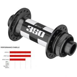 Dt-swiss Moyeux 350 Disc Brake Moyeu Roue Avant Boost