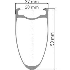 Dt-swiss Roues Vélo De Route ARC 1100 Dicut Roue Arrière 27.5" Disc CL 50mm 12x142mm TA Shimano 11SP Light S