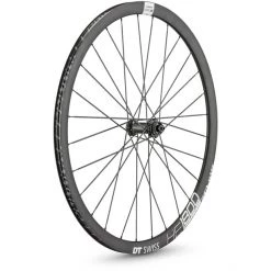 Dt-swiss Roues Gravel & Cyclocross HE 1800 Spline 32 Roue Avant 28" Disque CL 110/axe Traversant Boost 12mm, Noir