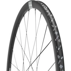 Dt-swiss Roues Vélo De Route PR 1600 Spline DB 32 Roue Arrière Alu Center Lock 142/12mm TA, Noir