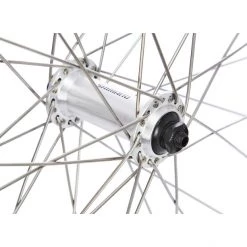 Exal Roues Vélo De Ville & Trekking Roue Avant 26x1.75", Argent