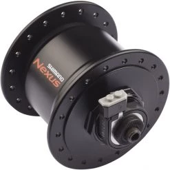 Shimano Moyeux Nexus DH-C3000-3N Dynamo De Moyeu 3 Watt Pour Freins Sur Jante/dispositif De Fixation Rapide, Noir