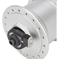 Shimano Moyeux Nexus DH-C3000-3N Dynamo De Moyeu 3 Watt Pour Freins Sur Jante/dispositif De Fixation Rapide, Argent