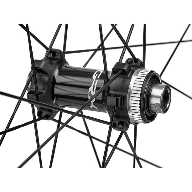 Shimano Roues Gravel & Cyclocross GRX WH-RX570 Roue Avant 28" Centerlock 12x100mm, Noir 2 Shimano Roues Gravel & Cyclocross GRX WH-RX570 Roue Avant 28" Centerlock 12x100mm, Noir – Image 2