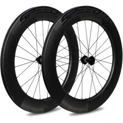 Veltec Roues Vélo De Route Speed 8.0 Ensemble De Roues Pour La Route 83mm Frein à Disque QR XDR, Noir