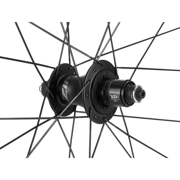 Zipp Roues Gravel & Cyclocross 303 Firecrest Roue Arrière 28" 130mm Carbone Clincher Tubeless XDR QR, Noir 2 Zipp Roues Gravel & Cyclocross 303 Firecrest Roue Arrière 28" 130mm Carbone Clincher Tubeless XDR QR, Noir – Image 2